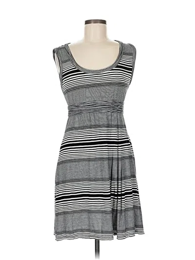 Pre-owned Max Studio Casual Dress In Gray