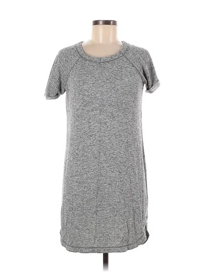 Pre-owned Max Studio Casual Dress In Gray