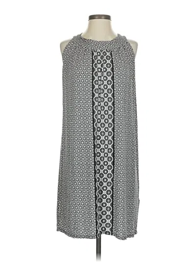 Pre-owned Max Studio Casual Dress In Gray