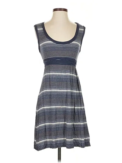 Pre-owned Max Studio Casual Dress In Gray