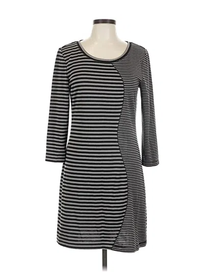 Pre-owned Max Studio Casual Dress In Gray
