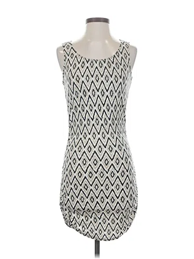 Pre-owned Max Studio Casual Dress In Gray