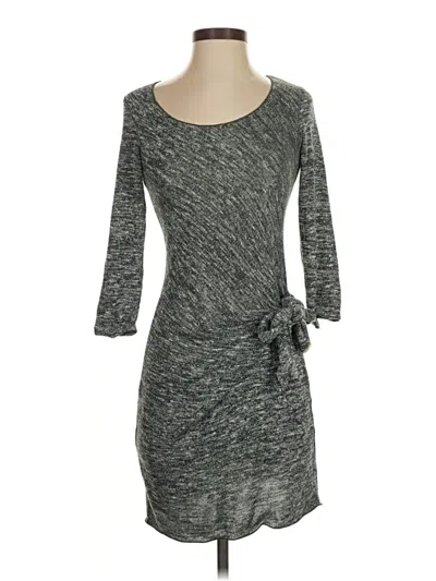 Pre-owned Max Studio Casual Dress In Gray