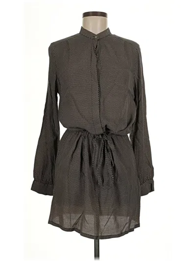 Pre-owned Max Studio Casual Dress In Gray