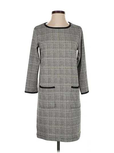 Pre-owned Max Studio Casual Dress In Gray