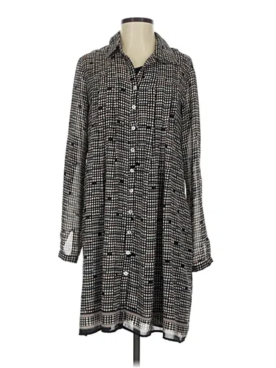 Pre-owned Max Studio Casual Dress In Gray