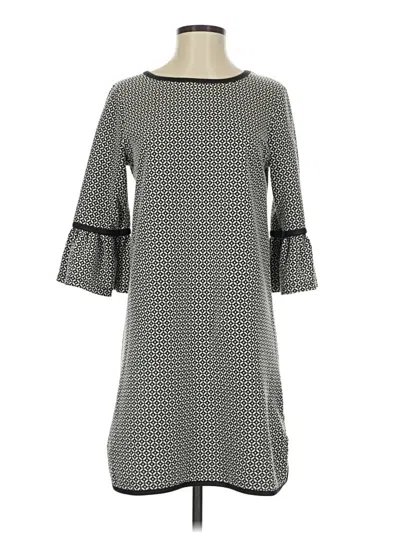 Pre-owned Max Studio Casual Dress In Gray