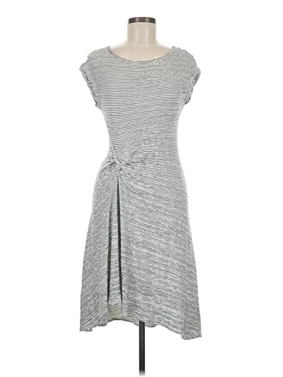 Pre-owned Max Studio Casual Dress In Gray