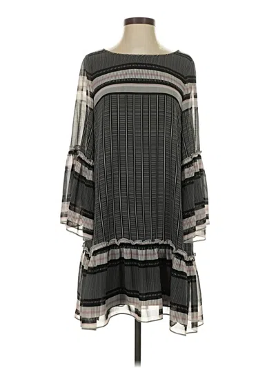 Pre-owned Max Studio Casual Dress In Gray