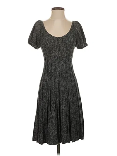 Pre-owned Max Studio Casual Dress In Gray