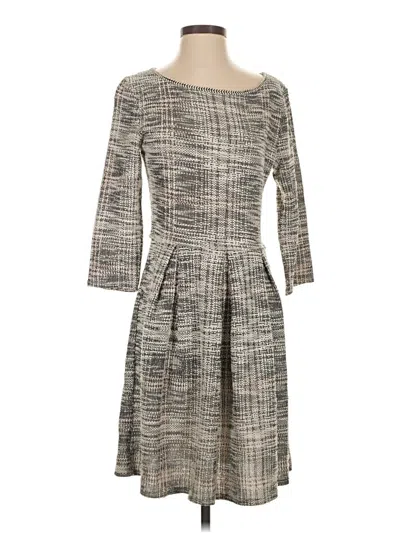 Pre-owned Max Studio Casual Dress In Gray