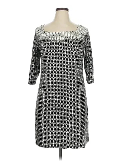 Pre-owned Max Studio Casual Dress In Gray