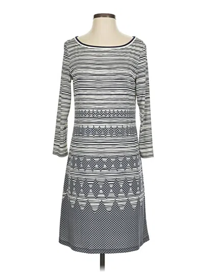 Pre-owned Max Studio Casual Dress In Gray