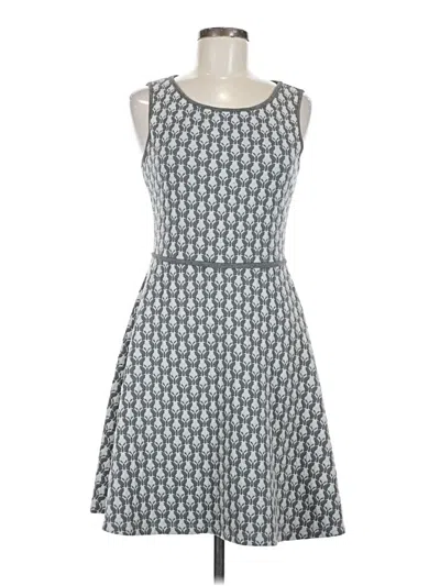 Pre-owned Max Studio Casual Dress In Gray