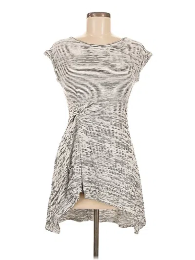 Pre-owned Max Studio Casual Dress In Gray