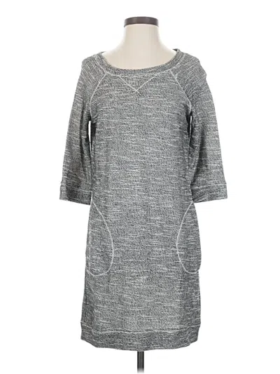 Pre-owned Max Studio Casual Dress In Gray