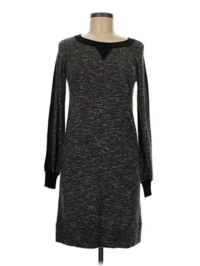 Pre-owned Max Studio Casual Dress In Gray