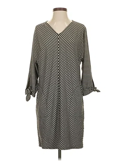 Pre-owned Max Studio Casual Dress In Gray