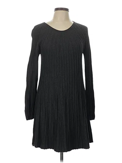 Pre-owned Max Studio Casual Dress In Gray