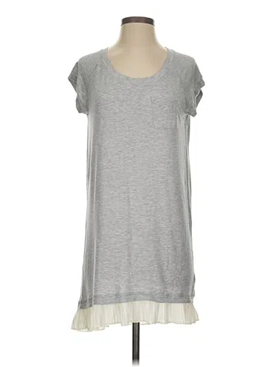 Pre-owned Max Studio Casual Dress In Gray