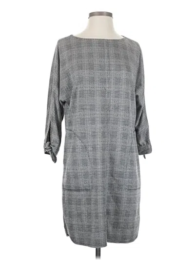 Pre-owned Max Studio Casual Dress In Gray