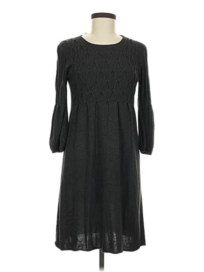 Pre-owned Max Studio Casual Dress In Gray
