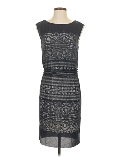 Pre-owned Max Studio Casual Dress In Gray