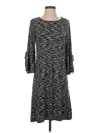 Pre-owned Max Studio Casual Dress In Gray