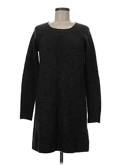 Pre-owned Max Studio Casual Dress In Gray