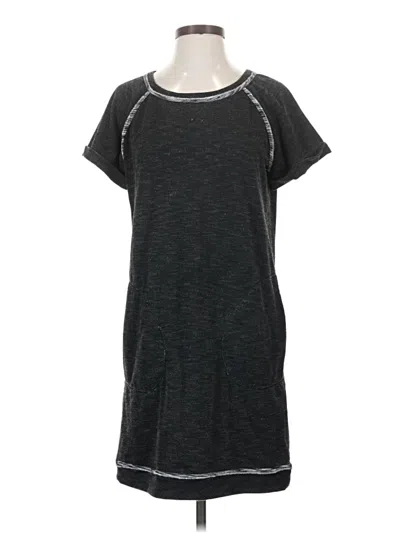 Pre-owned Max Studio Casual Dress In Gray
