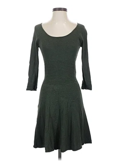 Pre-owned Max Studio Casual Dress In Gray