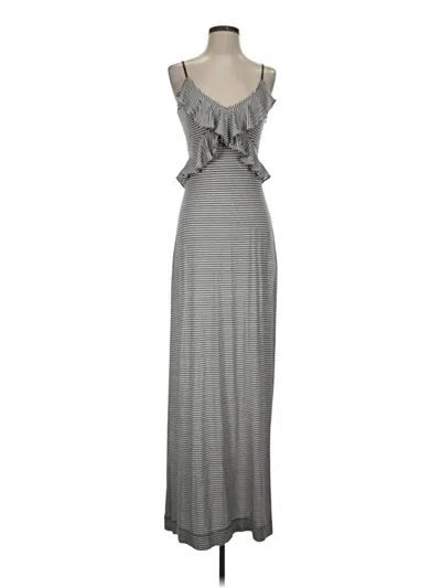 Pre-owned Max Studio Casual Dress In Gray
