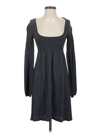 Pre-owned Max Studio Casual Dress In Gray