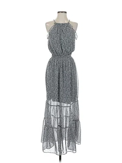 Pre-owned Max Studio Casual Dress In Gray