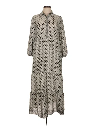 Pre-owned Max Studio Casual Dress In Gray