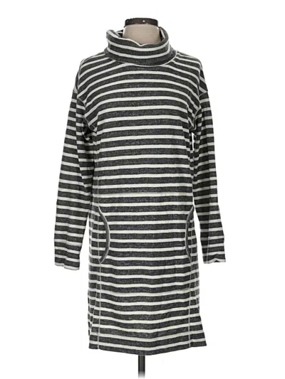 Pre-owned Max Studio Casual Dress In Gray