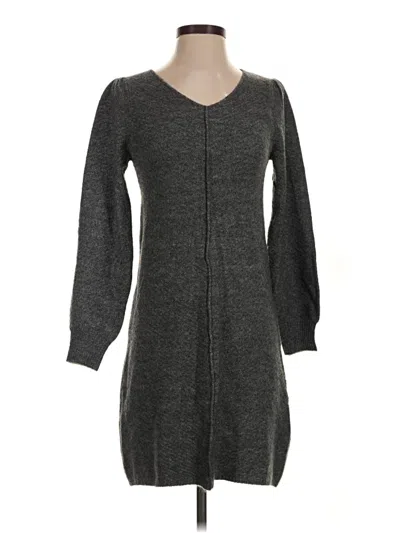Pre-owned Max Studio Casual Dress In Gray