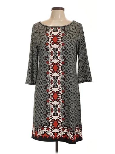 Pre-owned Max Studio Casual Dress In Gray