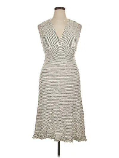 Pre-owned Max Studio Casual Dress In Gray
