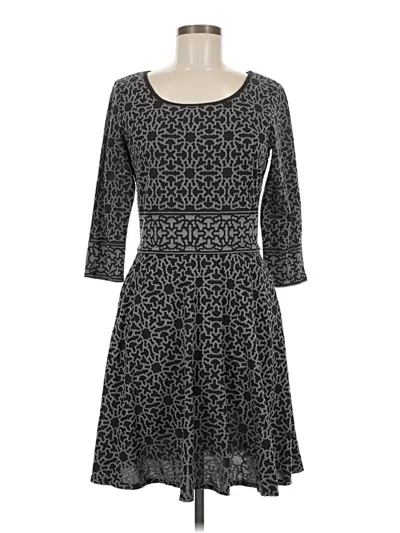 Pre-owned Max Studio Casual Dress In Gray