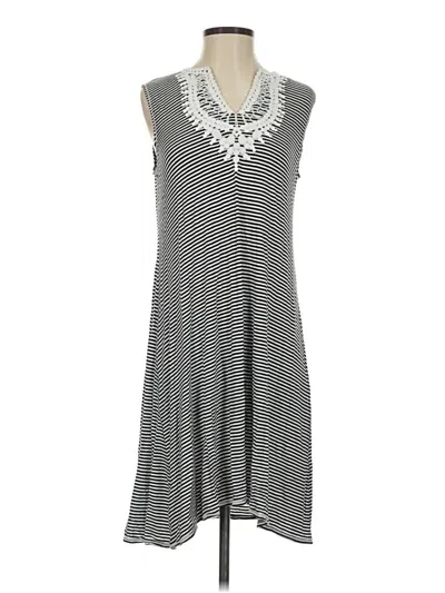 Pre-owned Max Studio Casual Dress In Gray