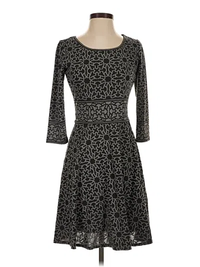 Pre-owned Max Studio Casual Dress In Gray