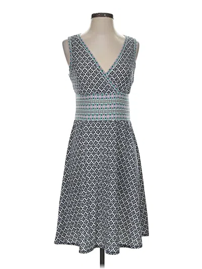 Pre-owned Max Studio Casual Dress In Gray