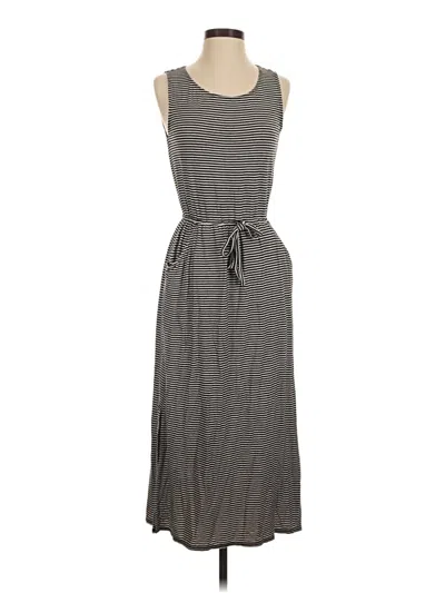 Pre-owned Max Studio Casual Dress In Gray