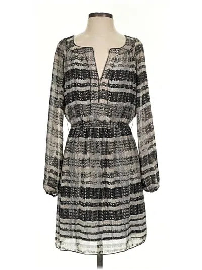 Pre-owned Max Studio Casual Dress In Gray