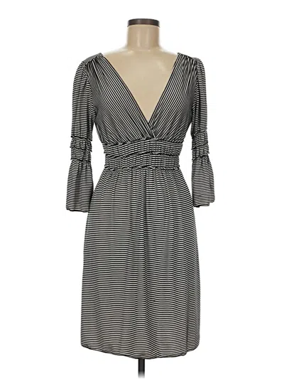 Pre-owned Max Studio Casual Dress In Gray