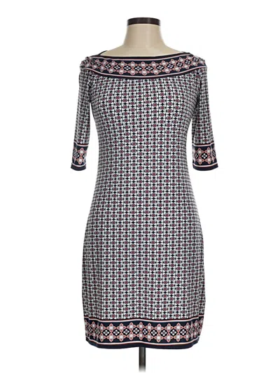 Pre-owned Max Studio Casual Dress In Gray