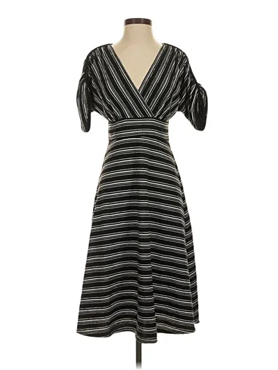 Pre-owned Max Studio Casual Dress In Gray