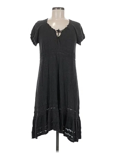 Pre-owned Max Studio Casual Dress In Gray