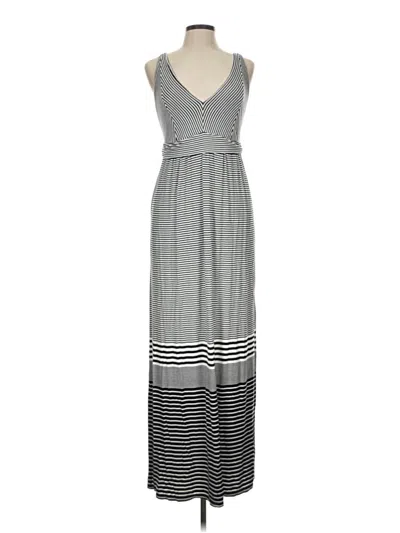 Pre-owned Max Studio Casual Dress In Gray